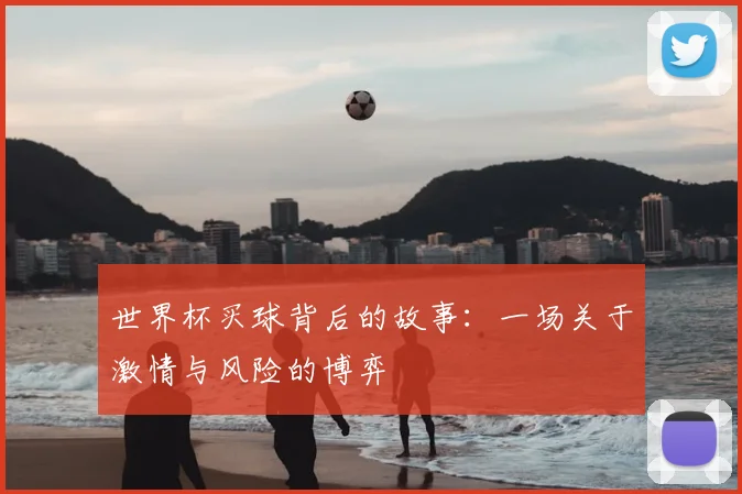 世界杯买球背后的故事：一场关于激情与风险的博弈