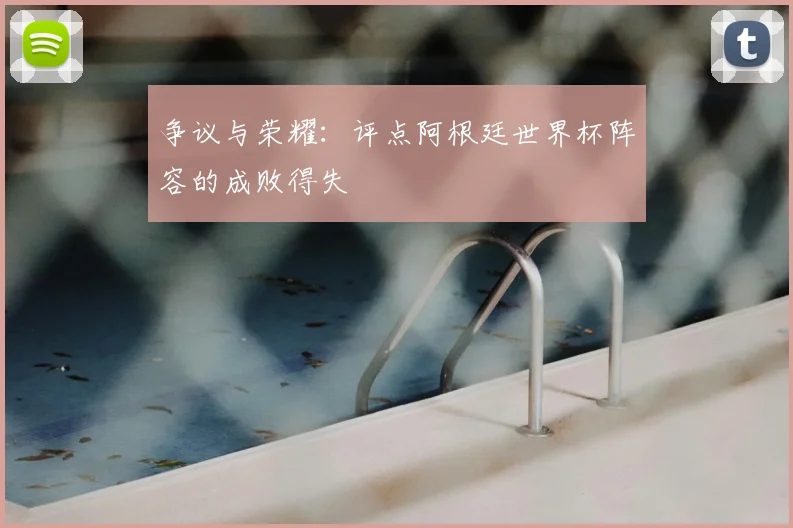 争议与荣耀：评点阿根廷世界杯阵容的成败得失