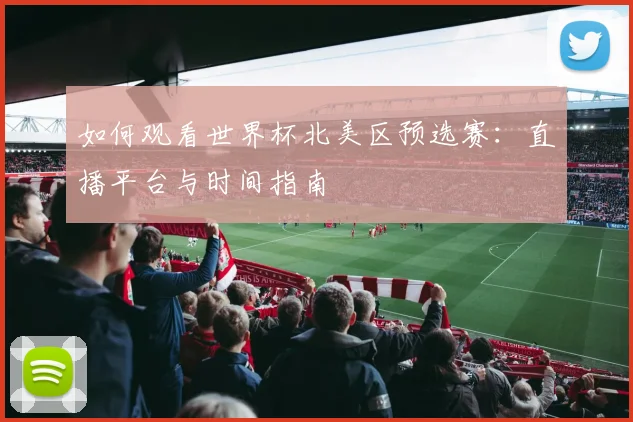 如何观看世界杯北美区预选赛：直播平台与时间指南
